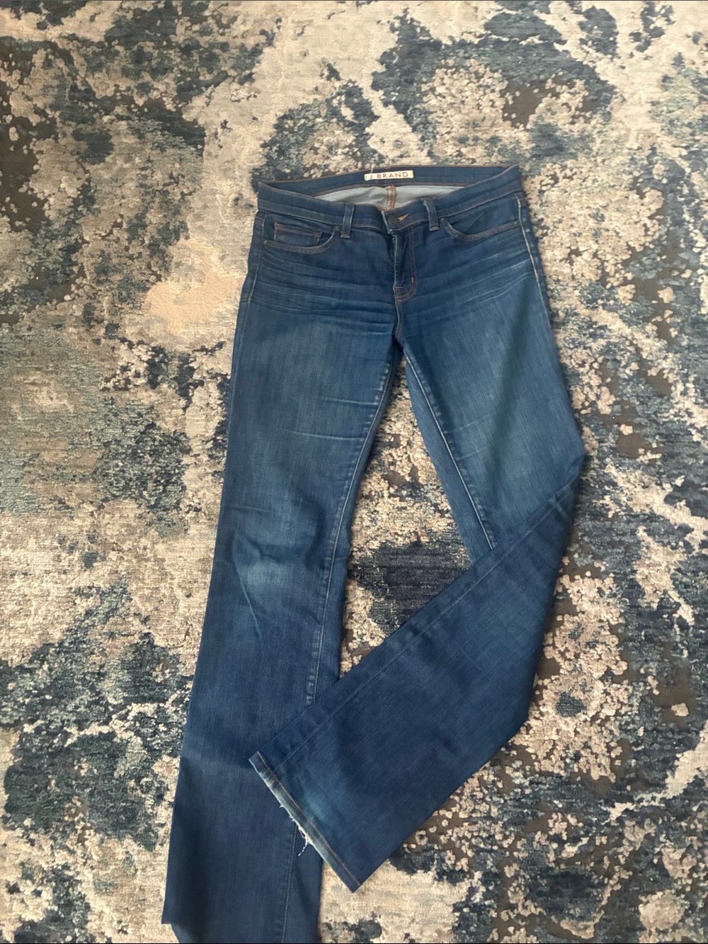 J Brand Women's Indigo Straight Leg Jeans